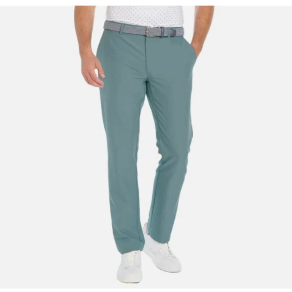 Greg Norman Men's Performance Pant ML75 Green Size 32x30